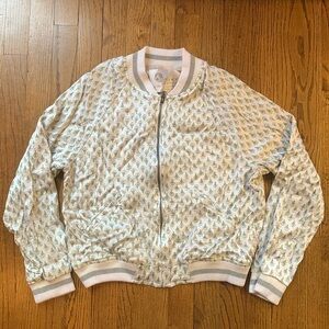 Tiny Editions for Anthropologie Embroidered Bomber Jacket (Medium)